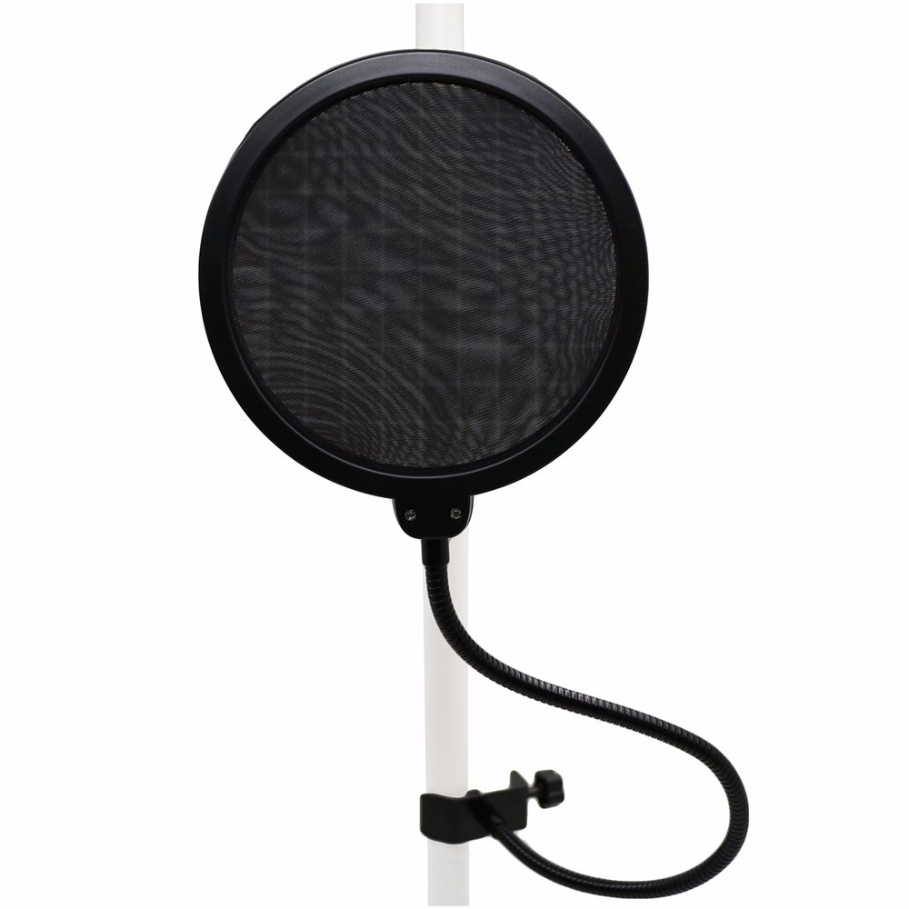 Nuevo filtro pop de micrófono de grabación de estudio de doble capa